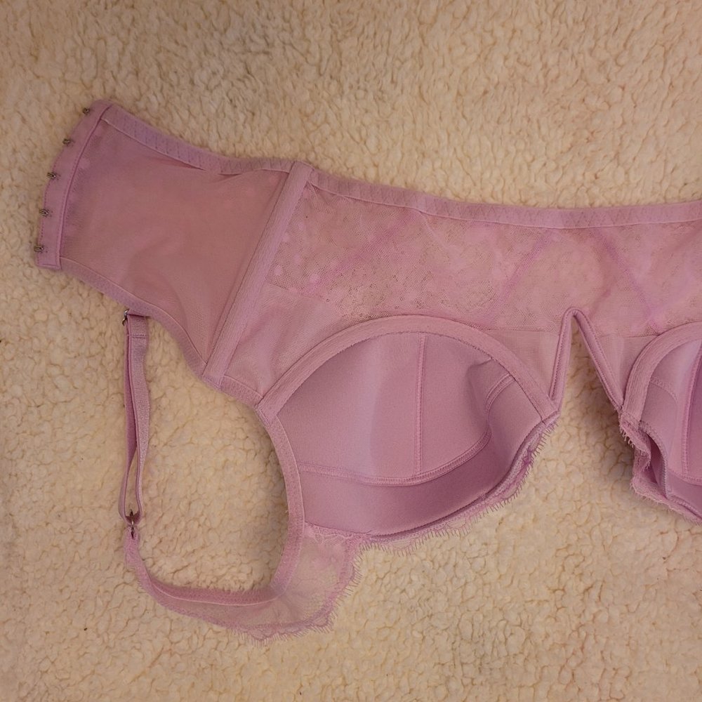 Victoria's Secret Dream Angels moulded cup long line corset bra, 32C - Picture 10 of 13